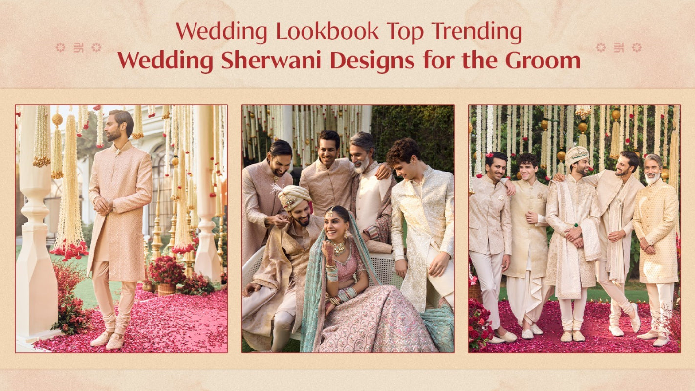 Choose The Perfect Wedding Look with Sherwani Designs for Men Online Tasva Blogs