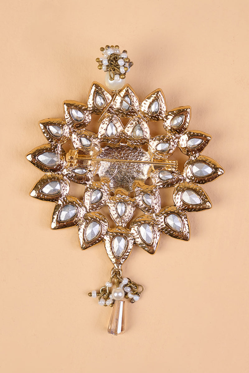 Crystal Brooch