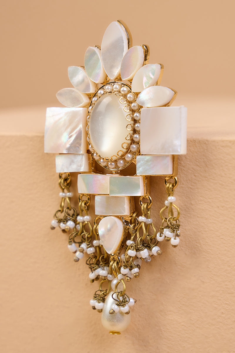 Mother Of Pearl Brooch