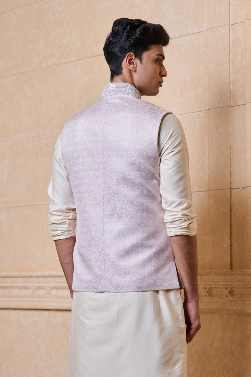 Lilac Brocade Bundi