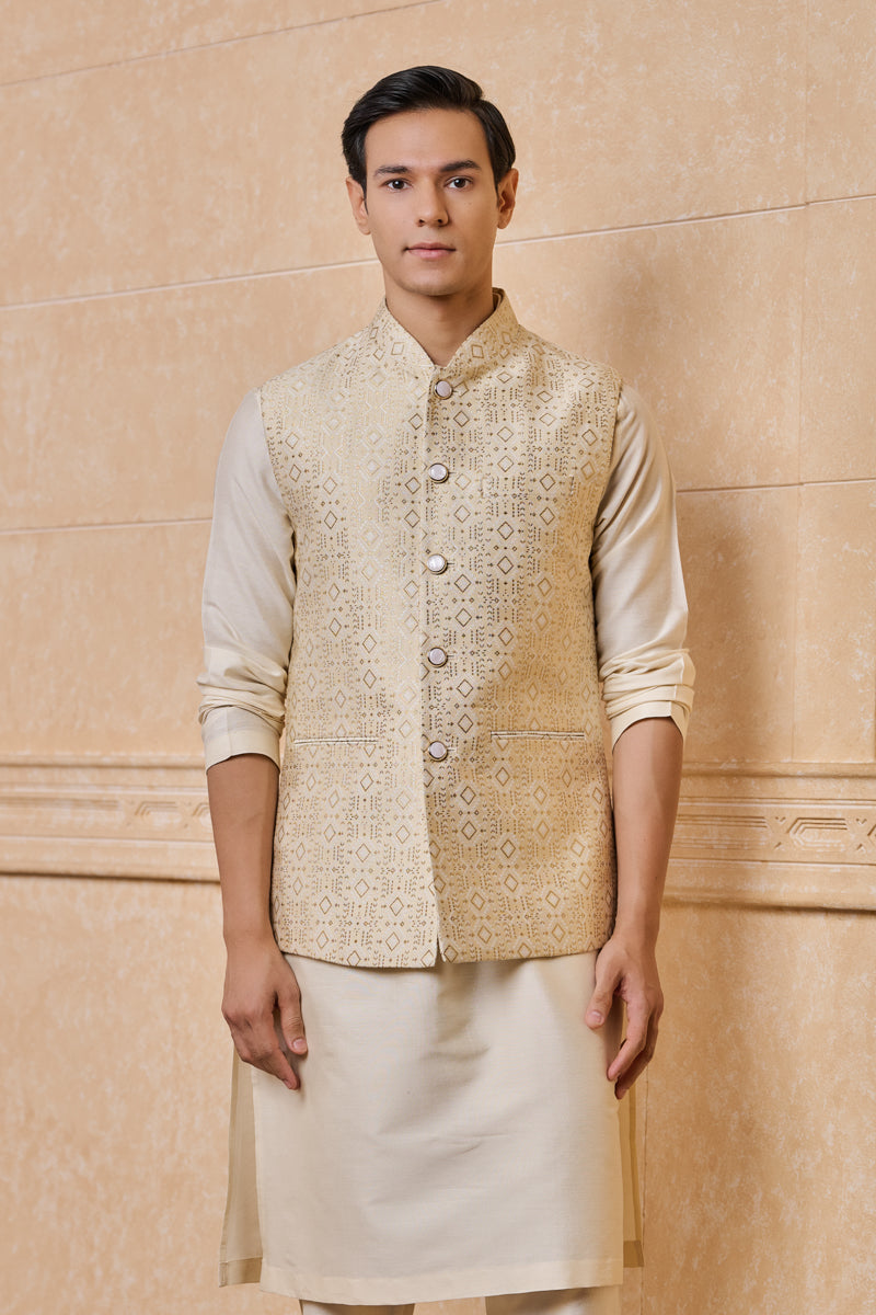 Gold Classic Brocade Bundi