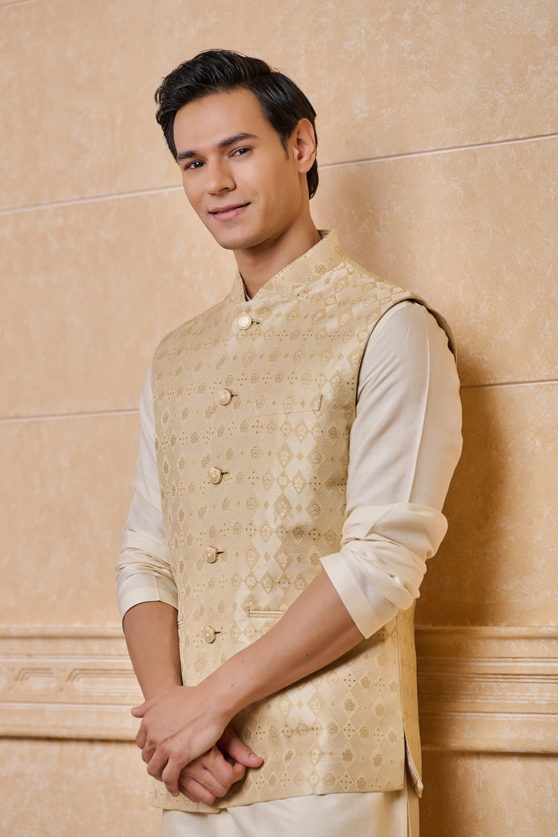 Gold Classic Brocade Bundi