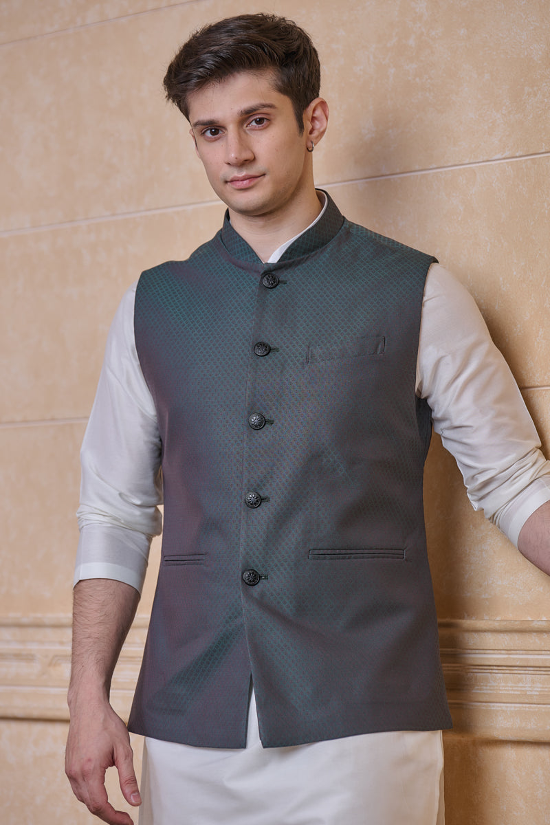 Dark Green Classic Bundi