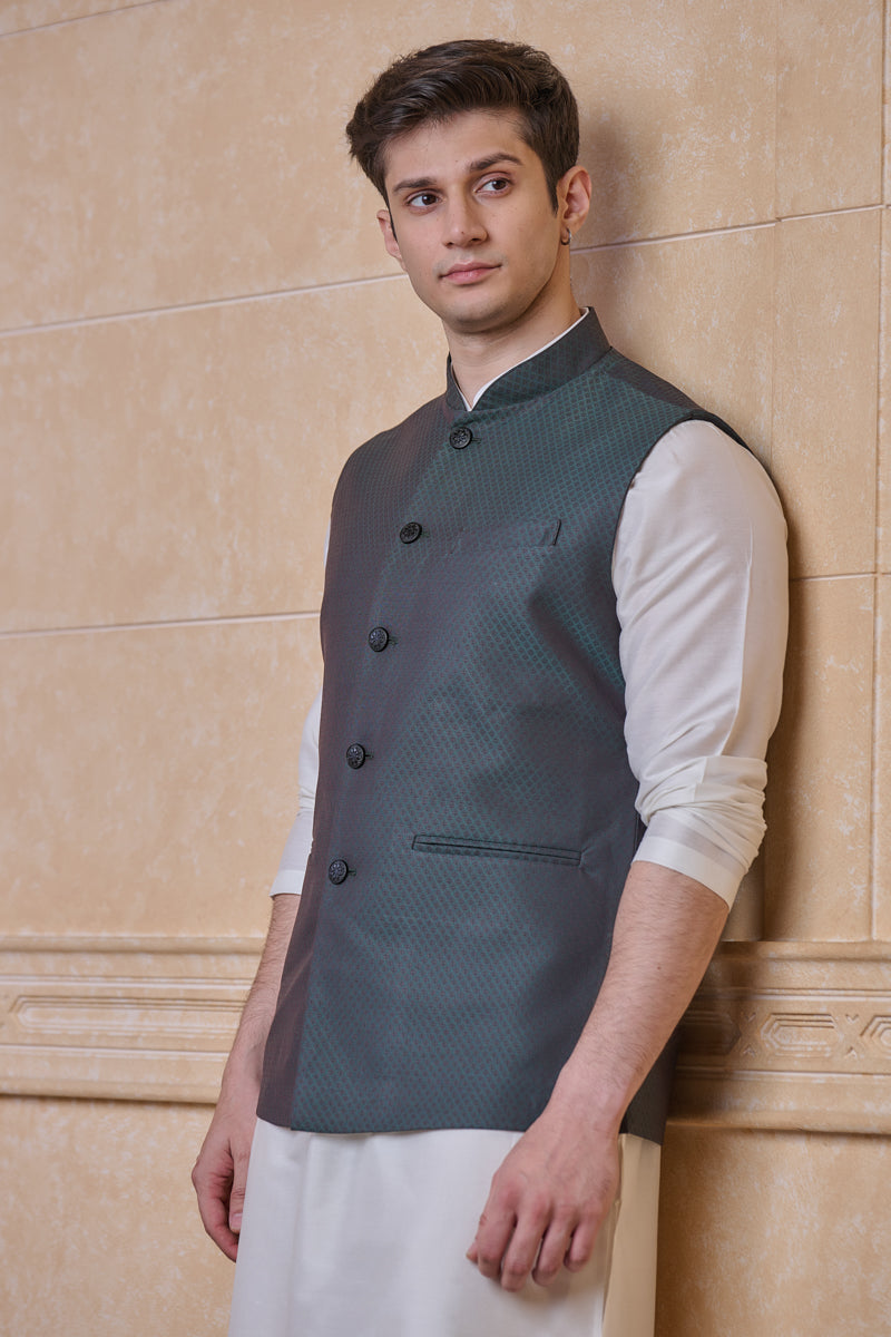 Dark Green Classic Bundi