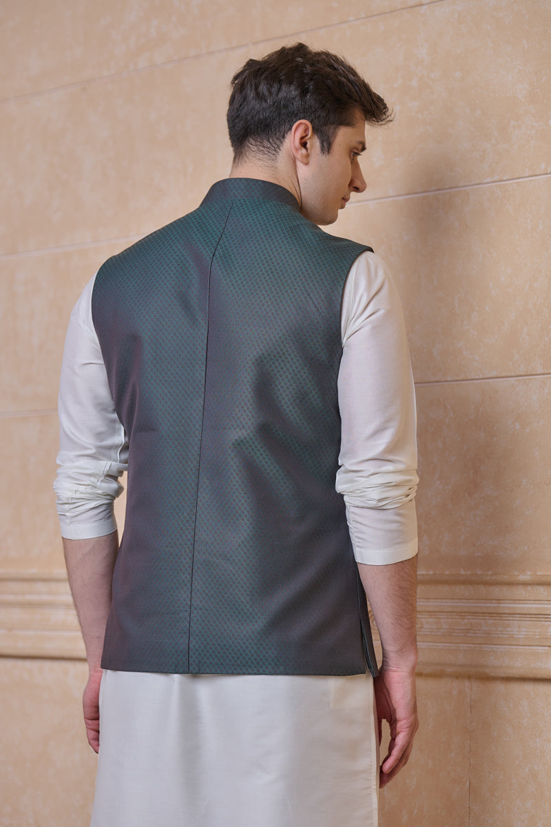 Dark Green Classic Bundi