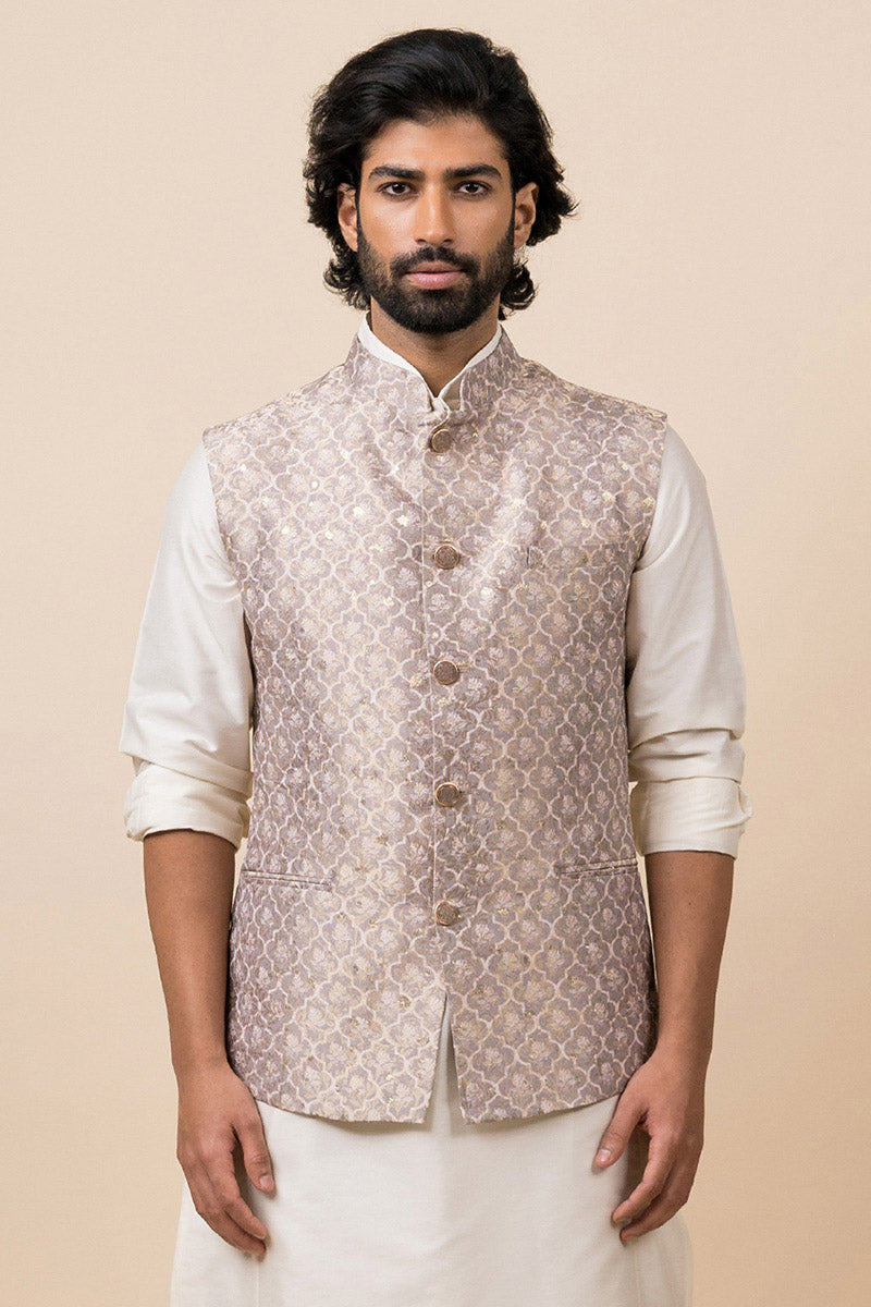 Lilac Jaal Pattern Bundi