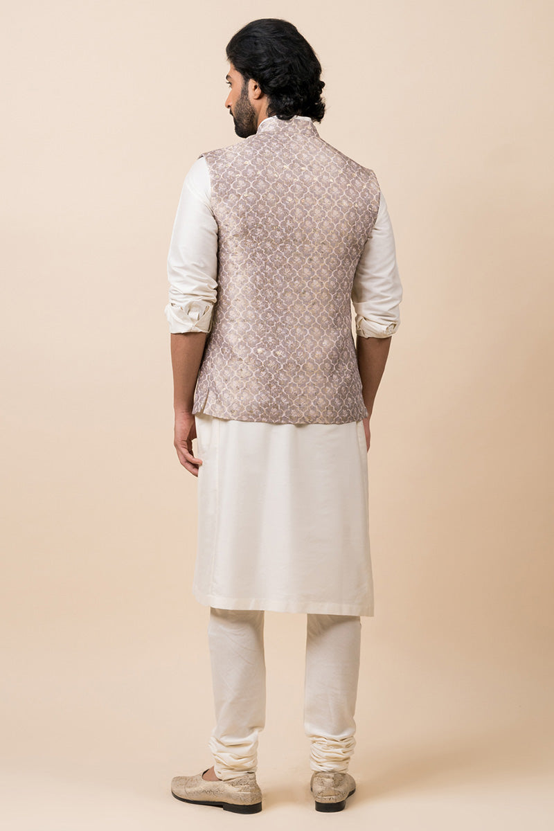 Lilac Jaal Pattern Bundi