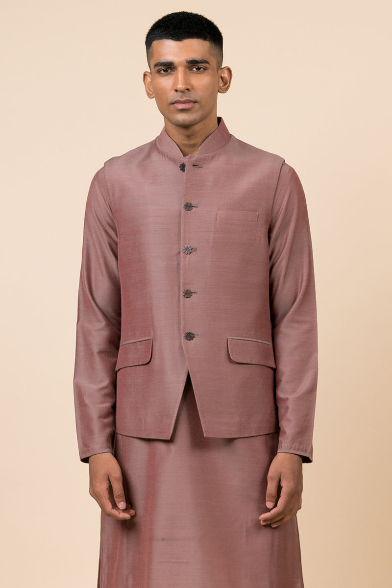 Pink Modern Solid Bundi