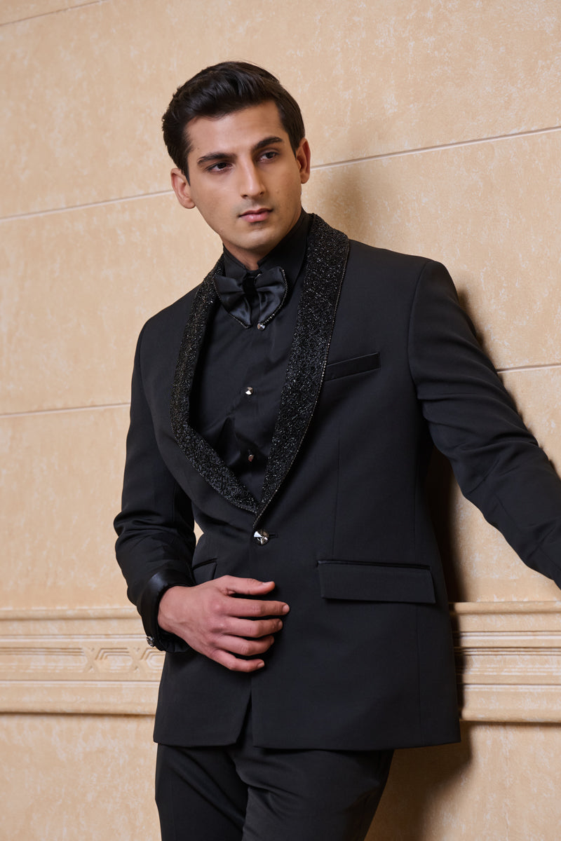 Black Dinner Jacket Set