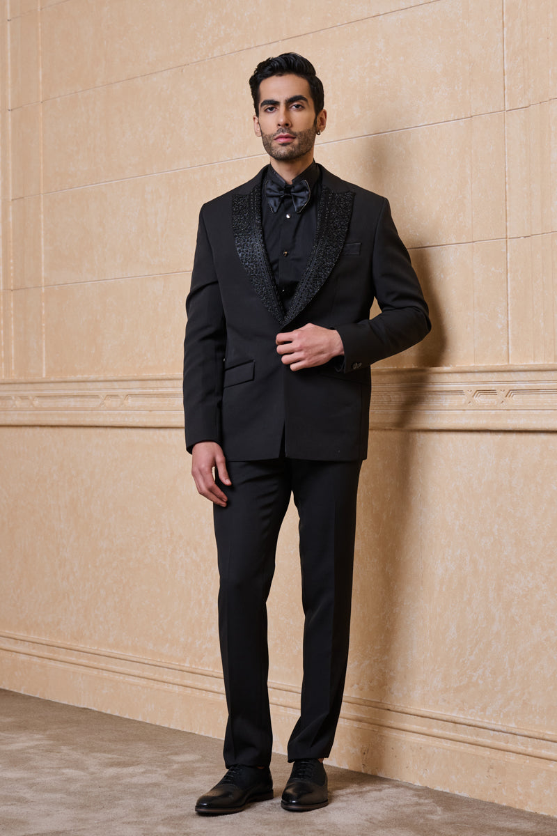 Black Dinner Jacket Set