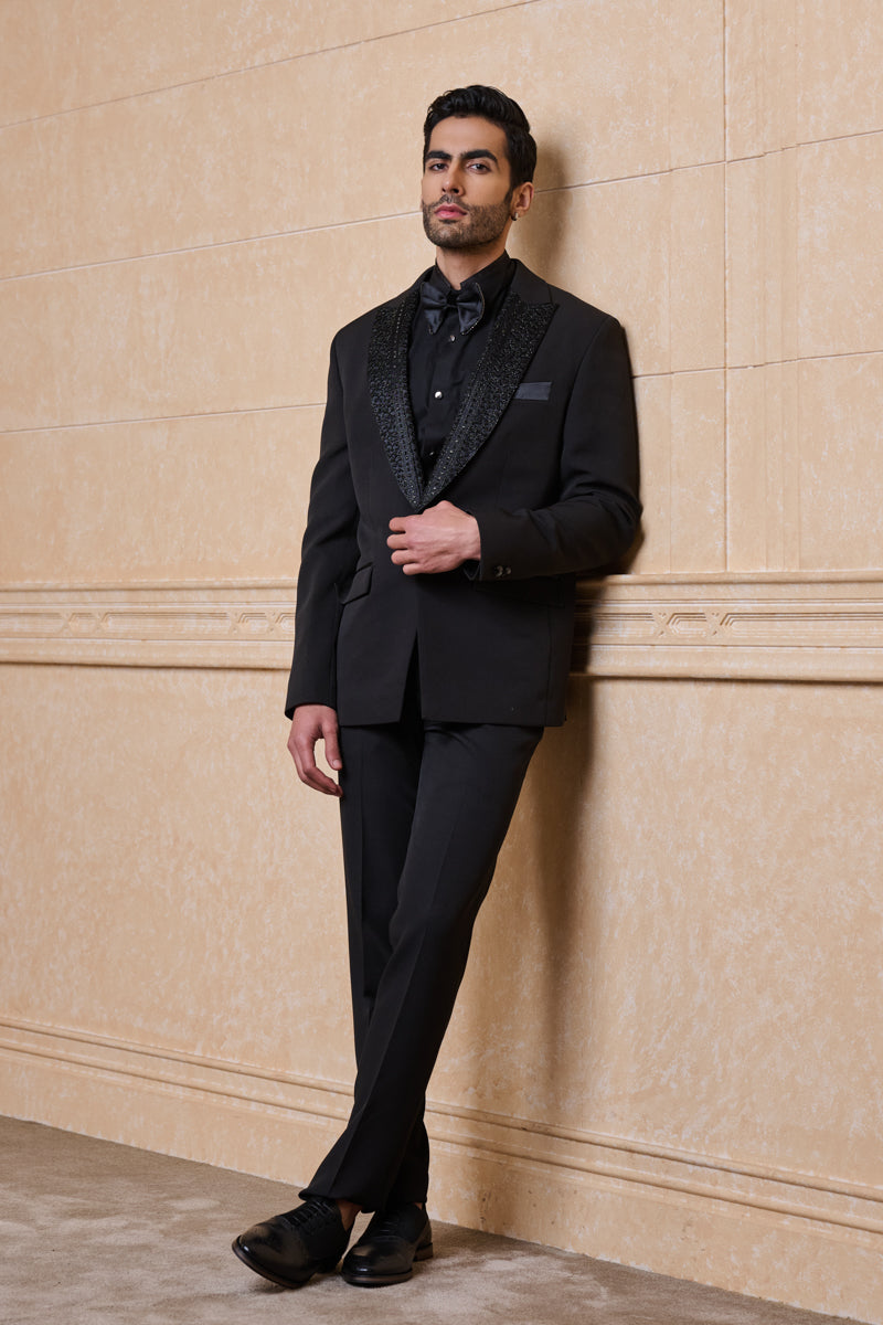 Black Dinner Jacket Set