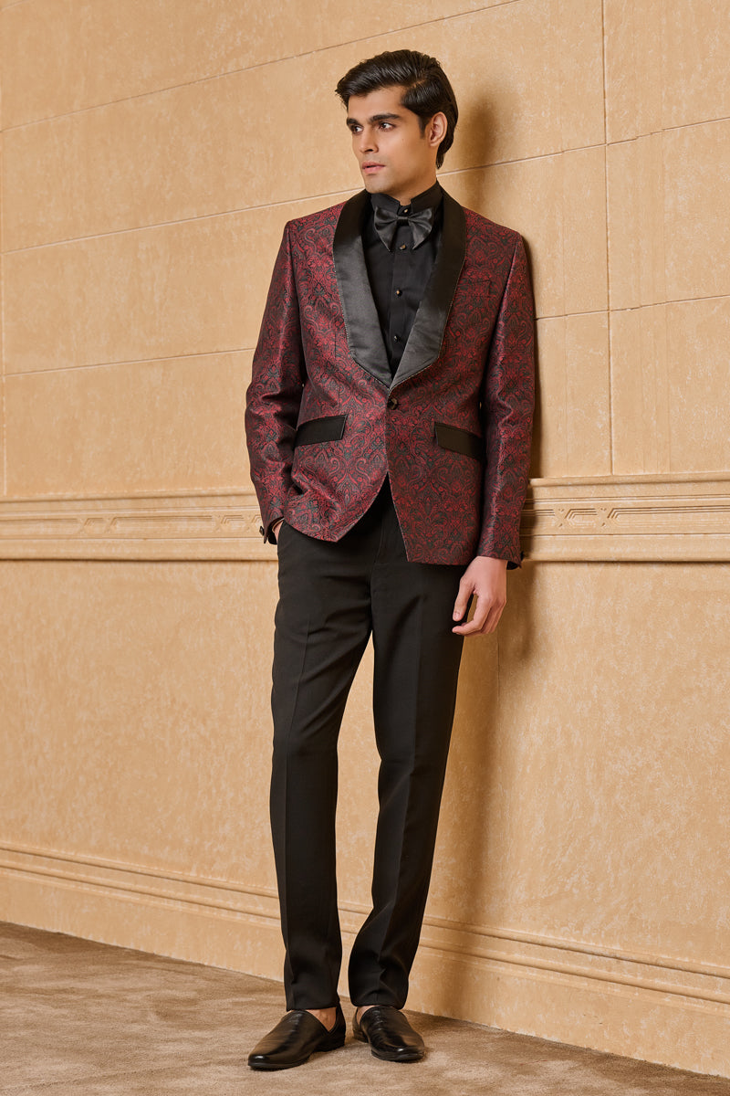 Jacquard Dinner Jacket Set