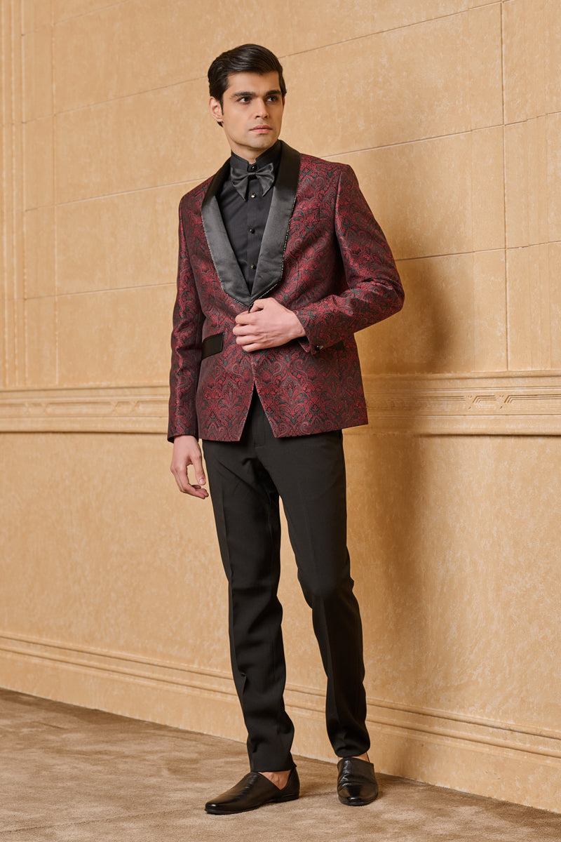 Jacquard Dinner Jacket Set