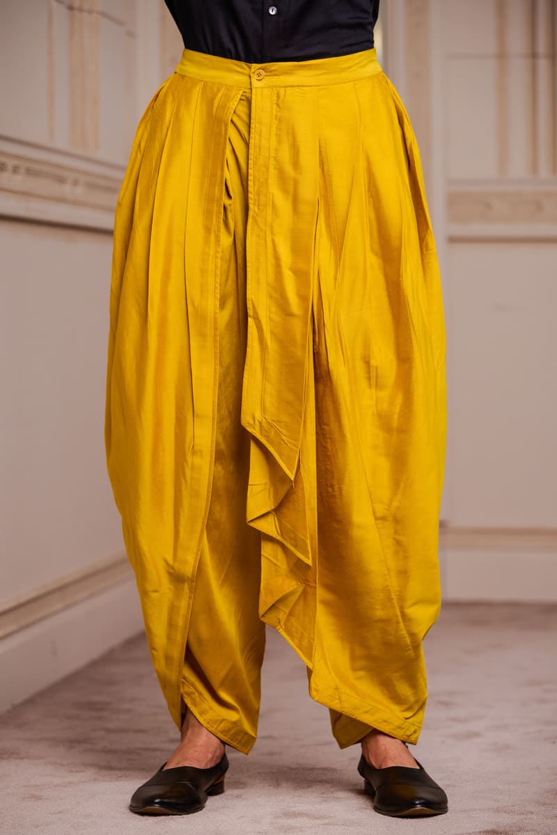 Yellow Dhoti