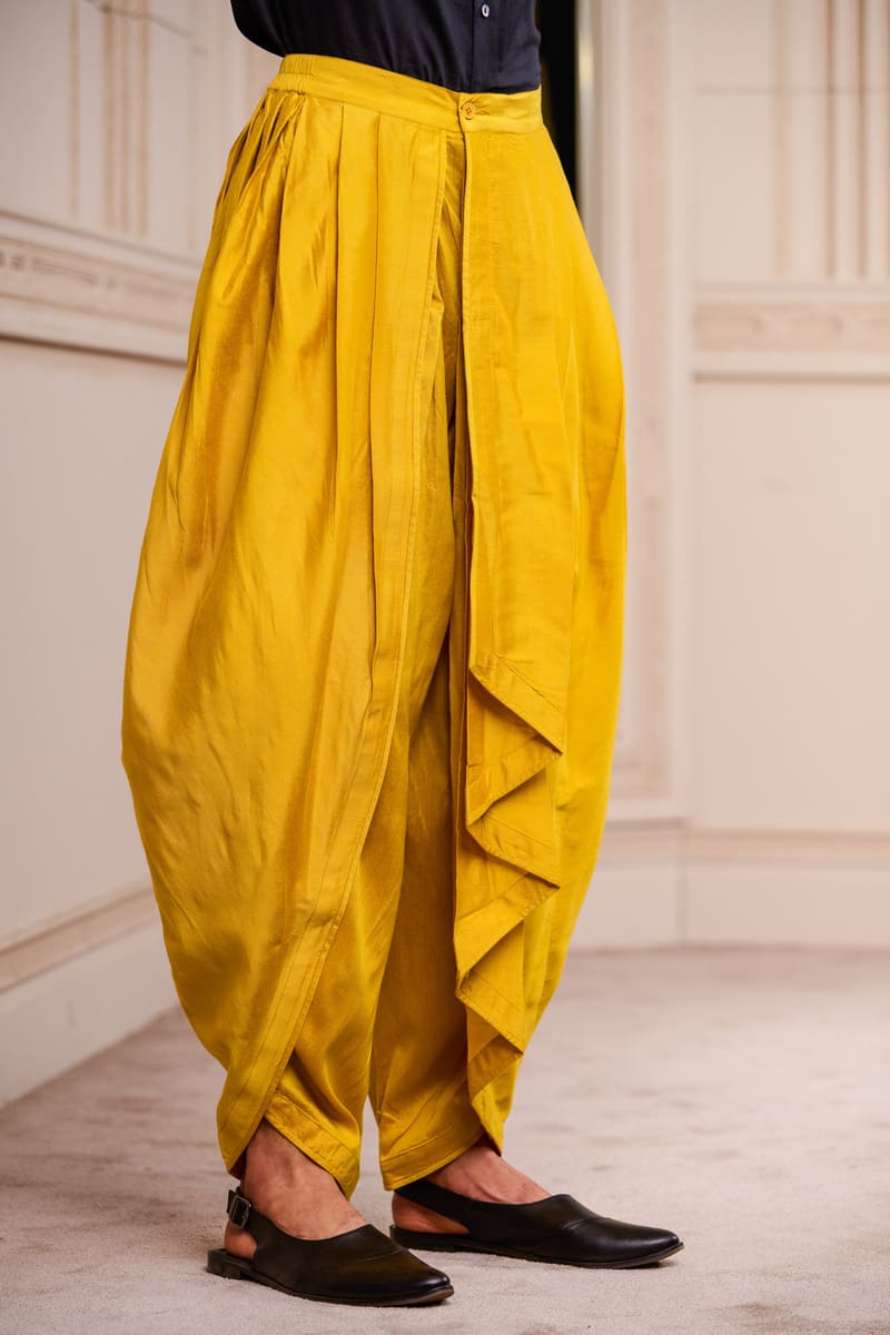 Yellow Dhoti