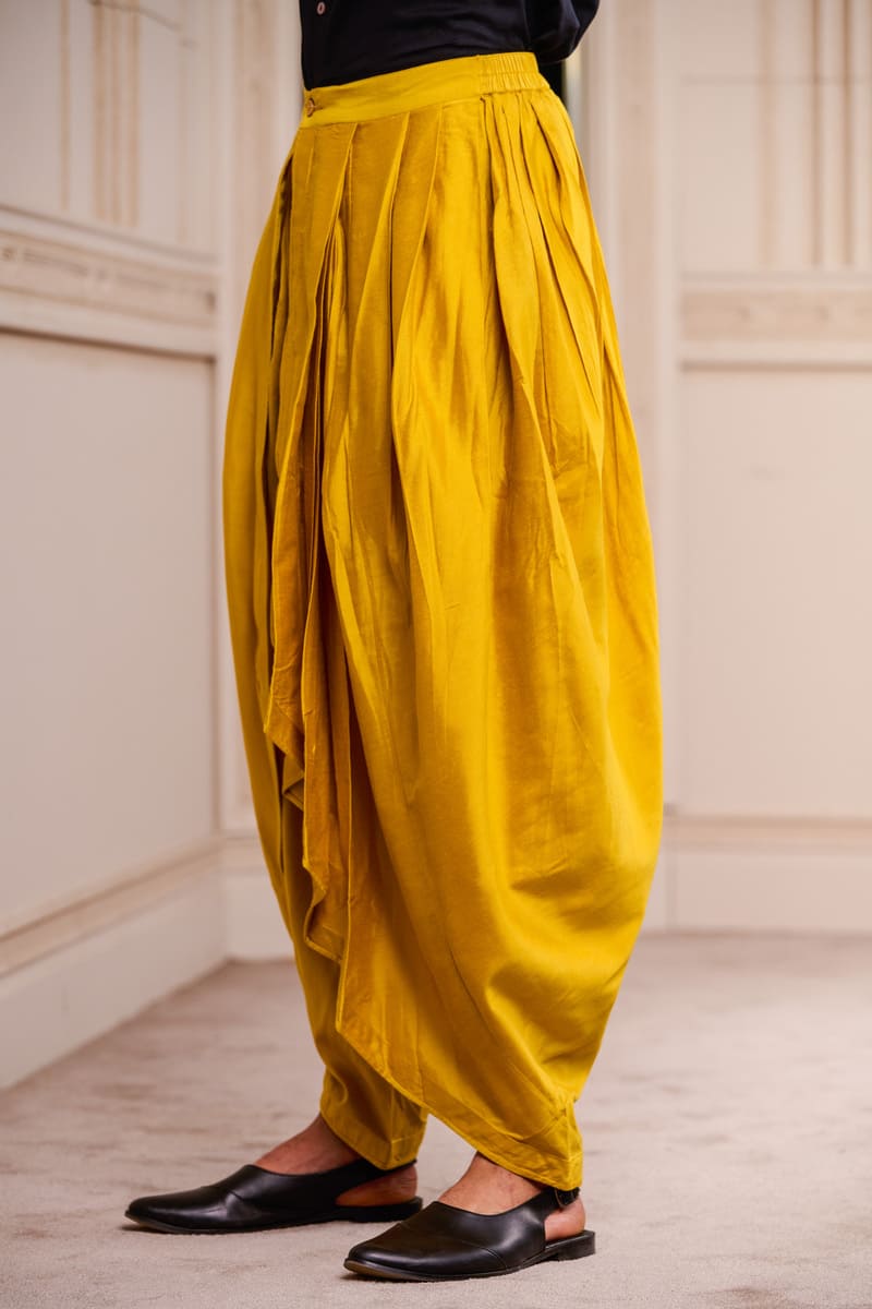 Yellow Dhoti