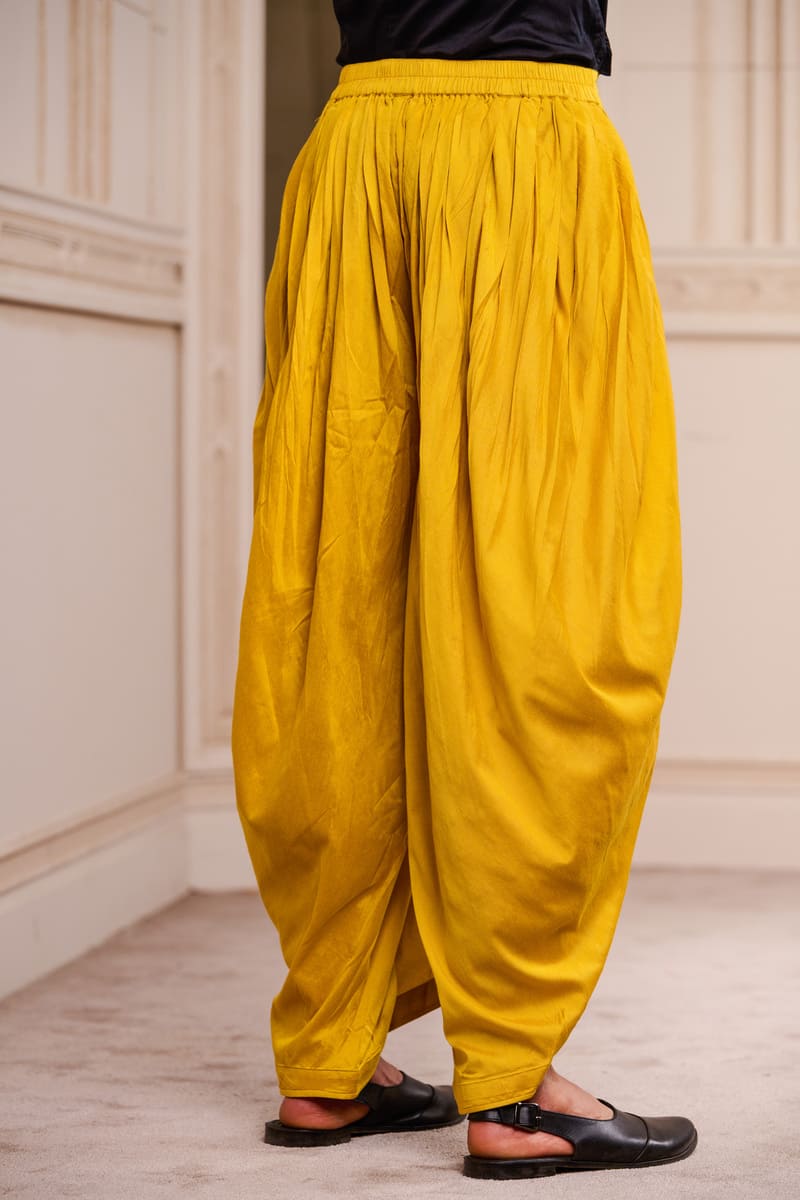 Yellow Dhoti