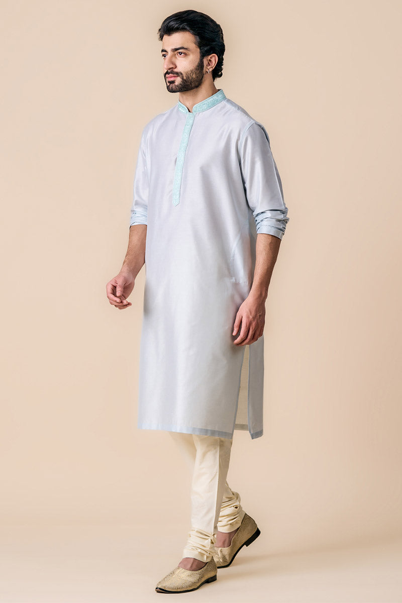 Light Blue Kurta Set