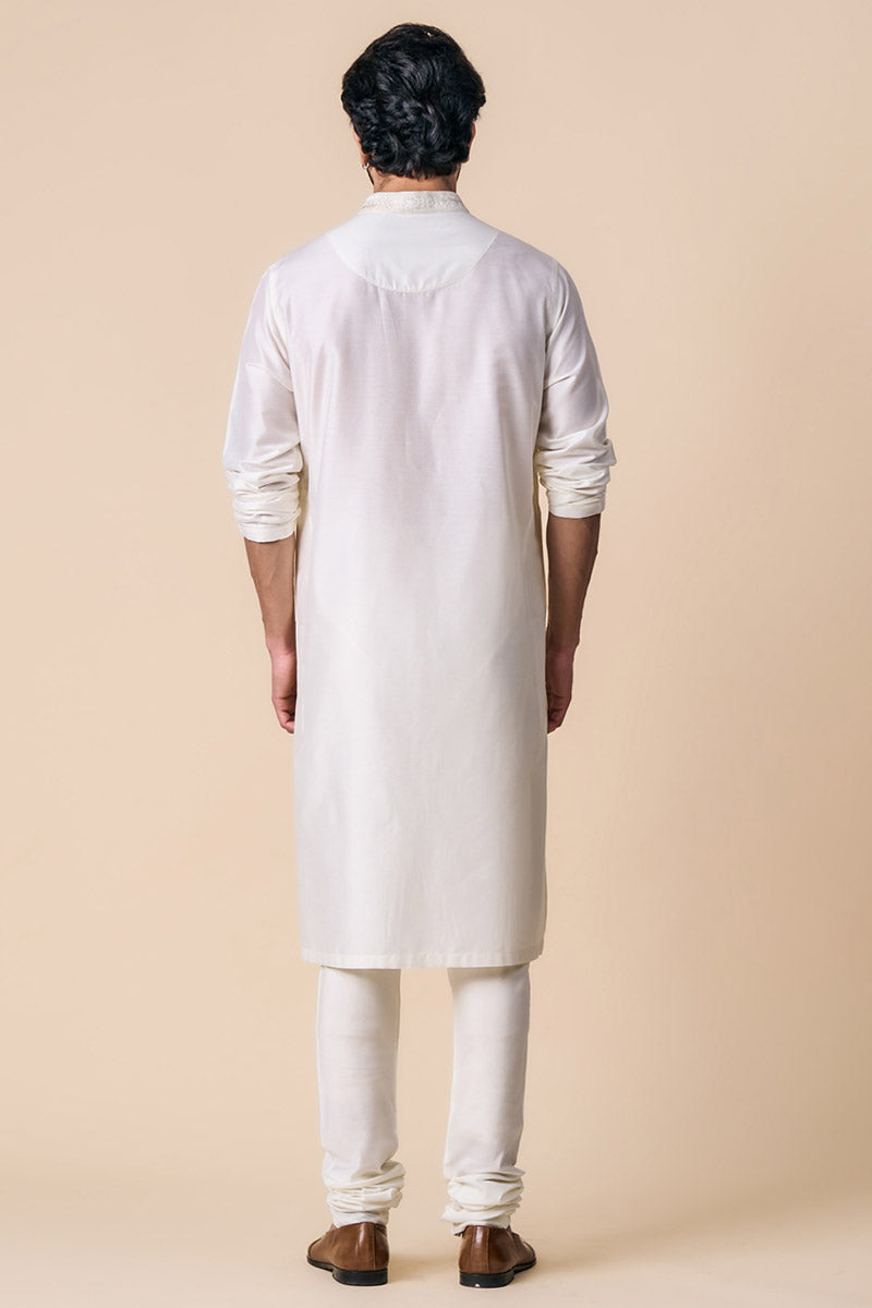 White Kurta Set