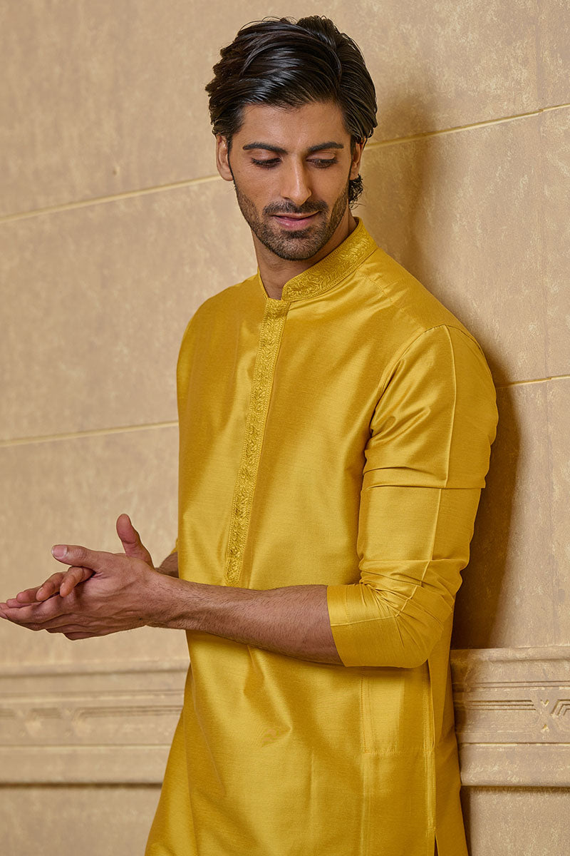 Yellow Ochre Kurta Set