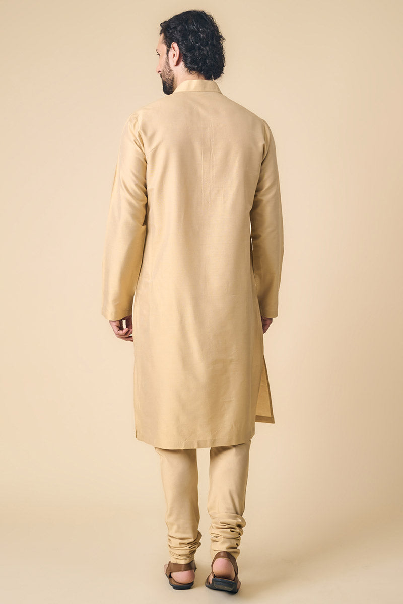 Classic Beige Kurta Set