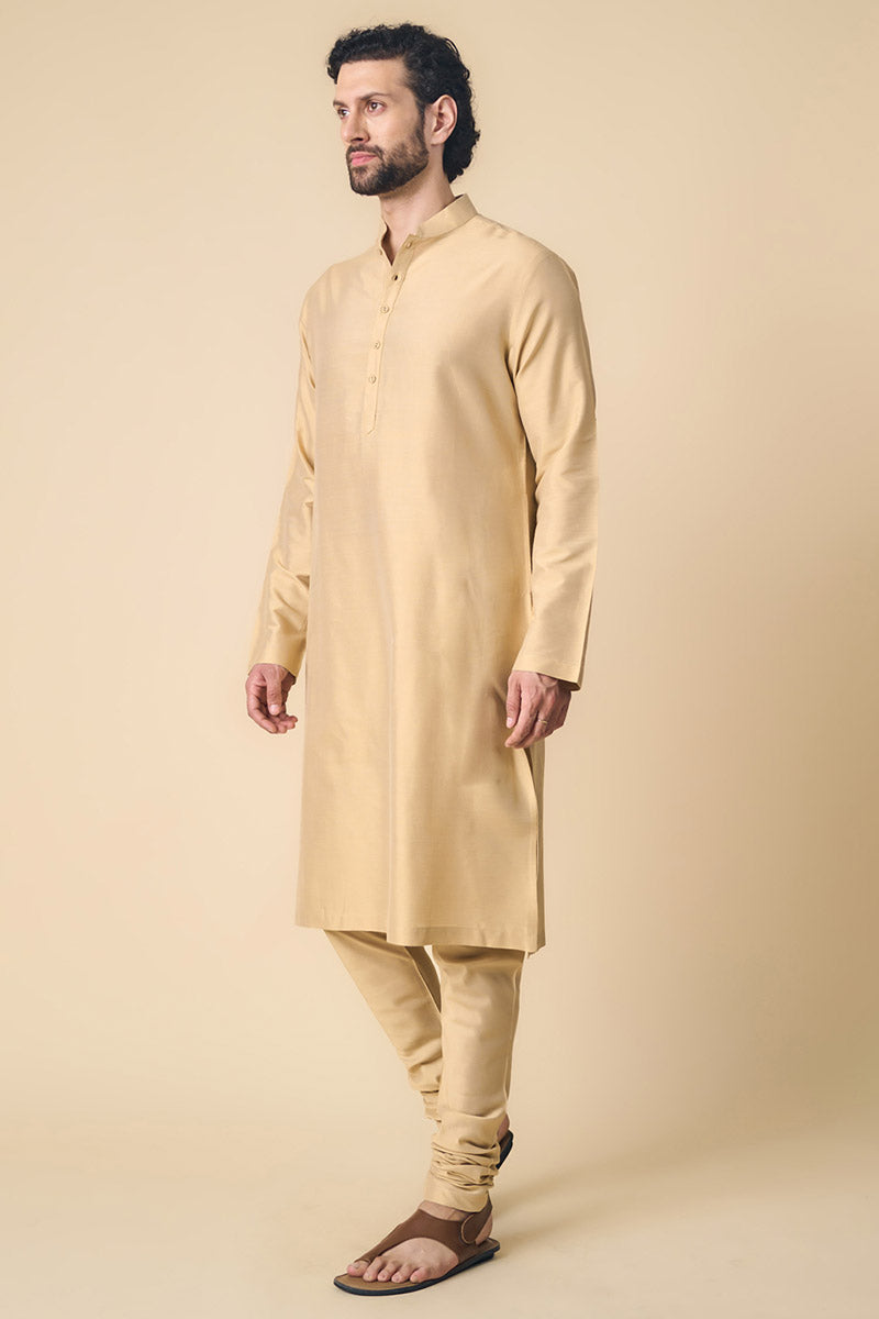 Classic Beige Kurta Set