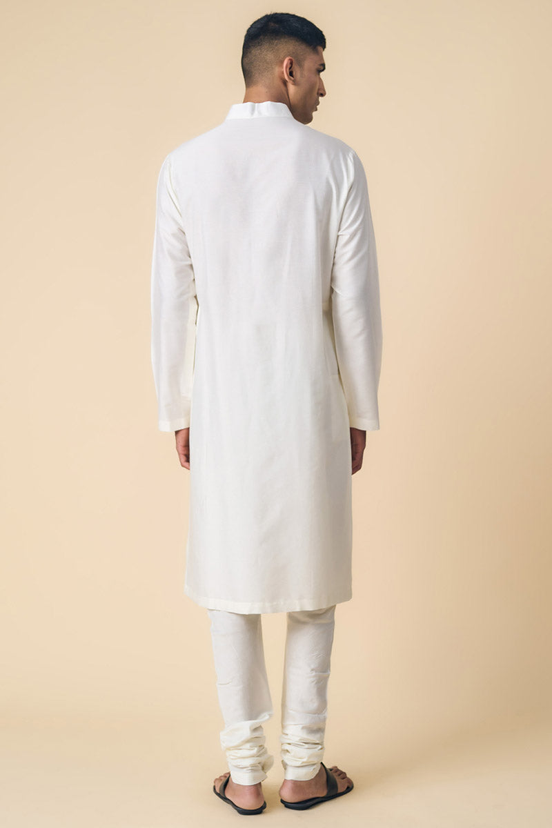 Classic White Kurta Set