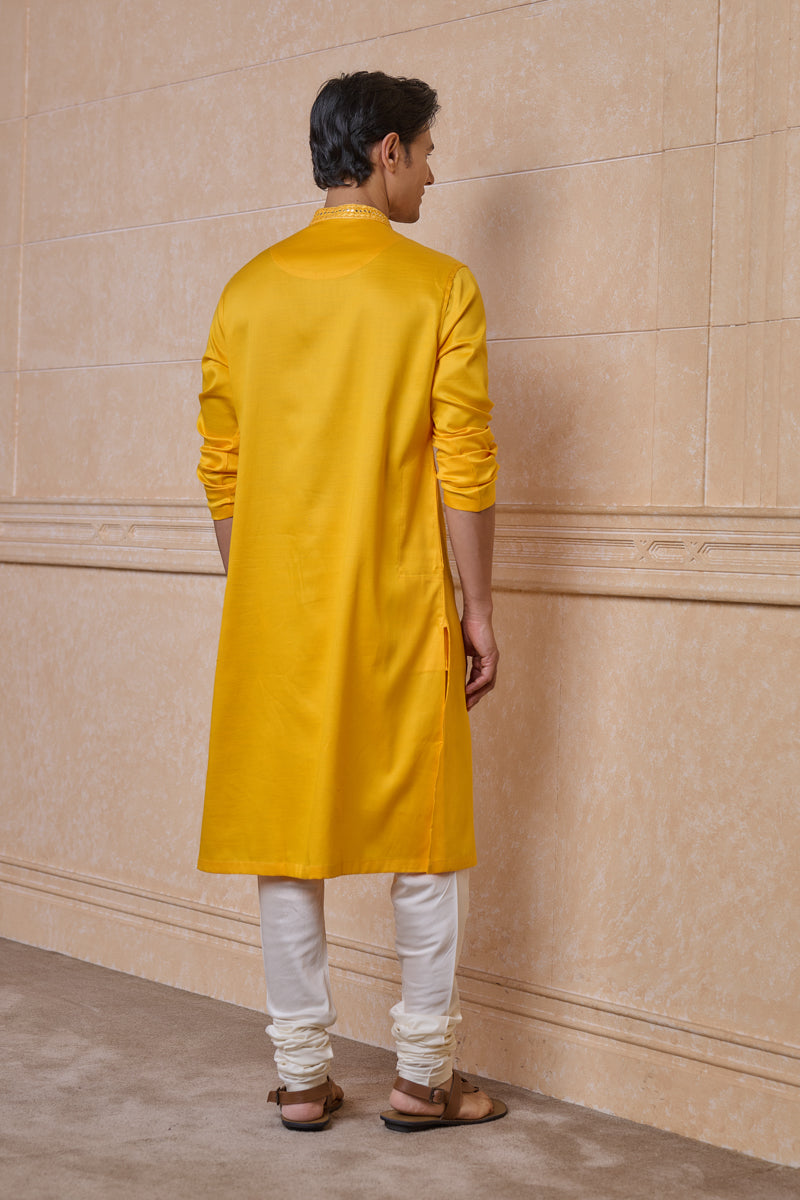 Yellow Ochre Kurta Set