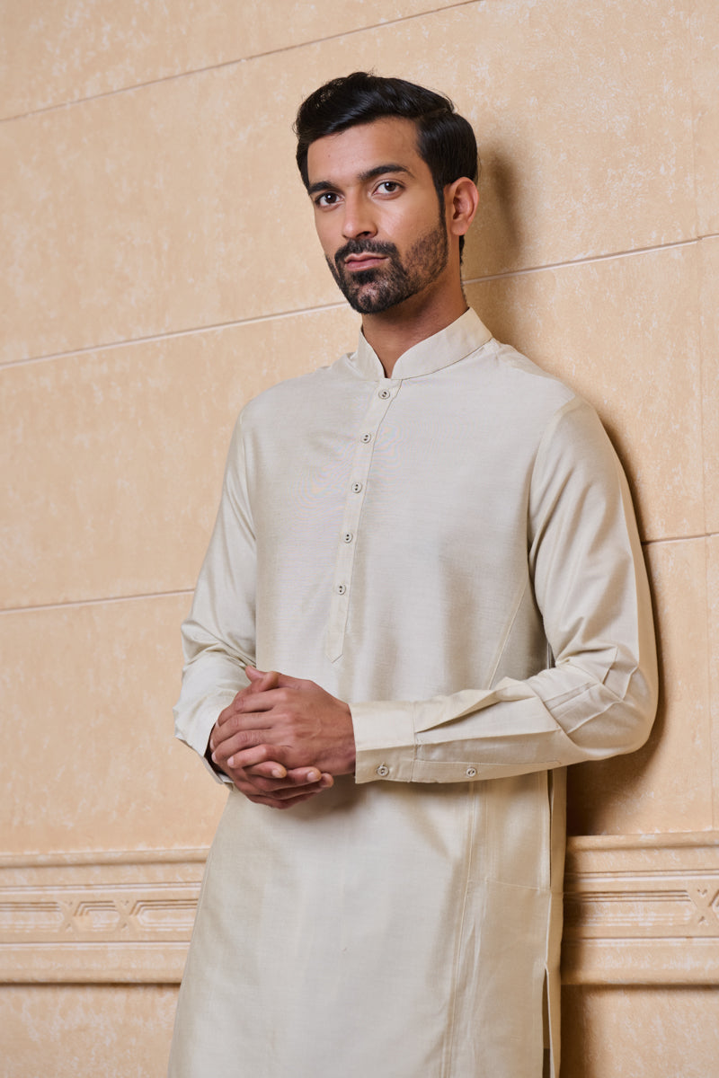 Ivory Single Kurta