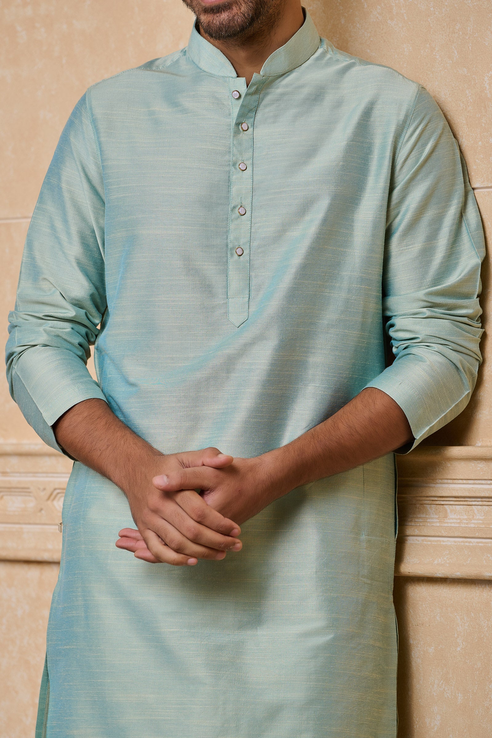 Aqua Classic Solid Single Kurta