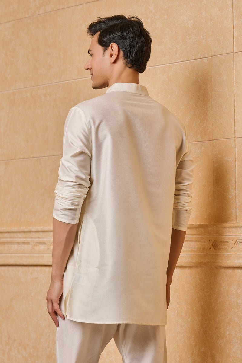 Ivory Classic Short Kurta