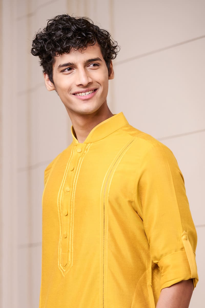 Yellow Kurta