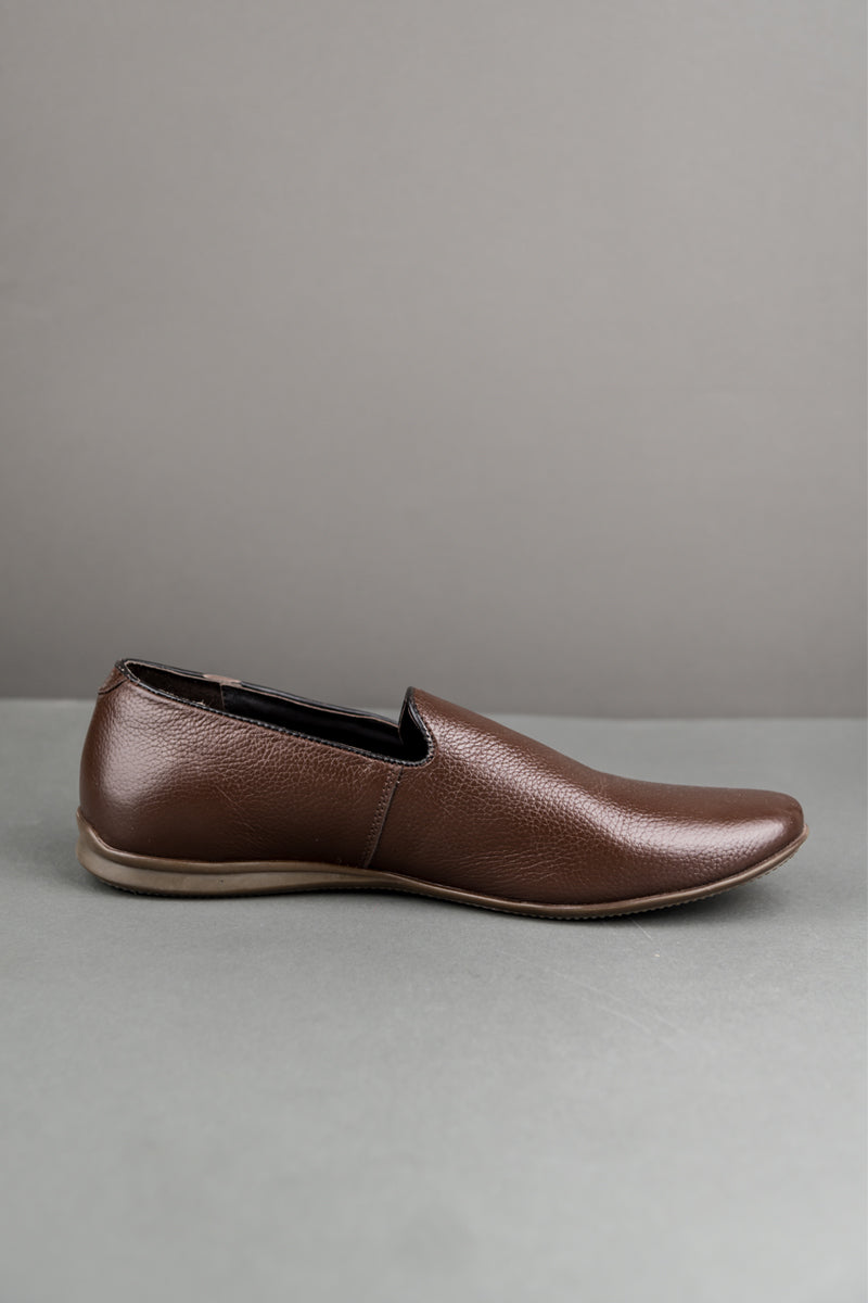 Classic Chocolate Leather Shoes