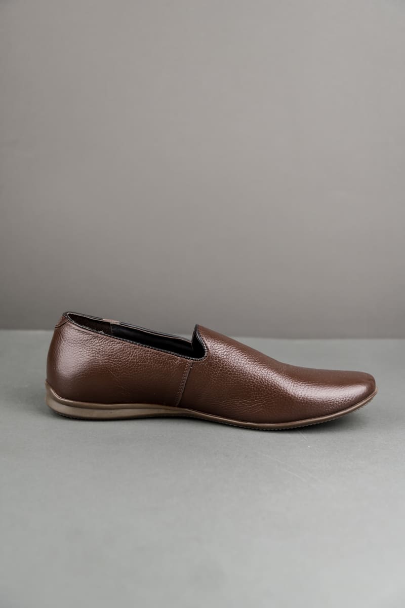 Classic Chocolate Leather Shoes