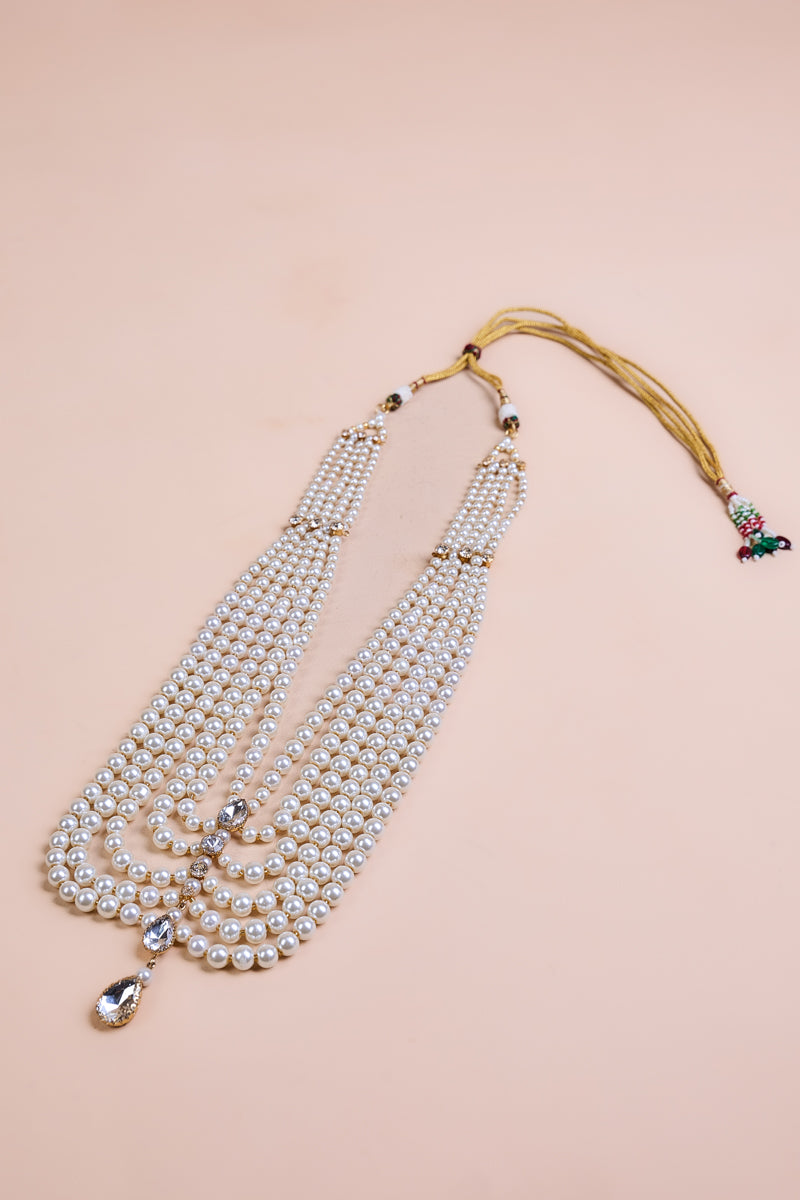 Ivory Six Layered Mala