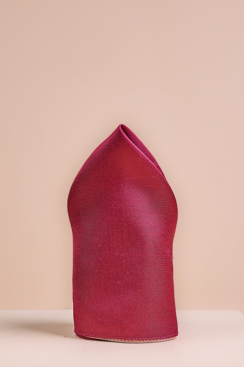 Red Classic Pocket Square