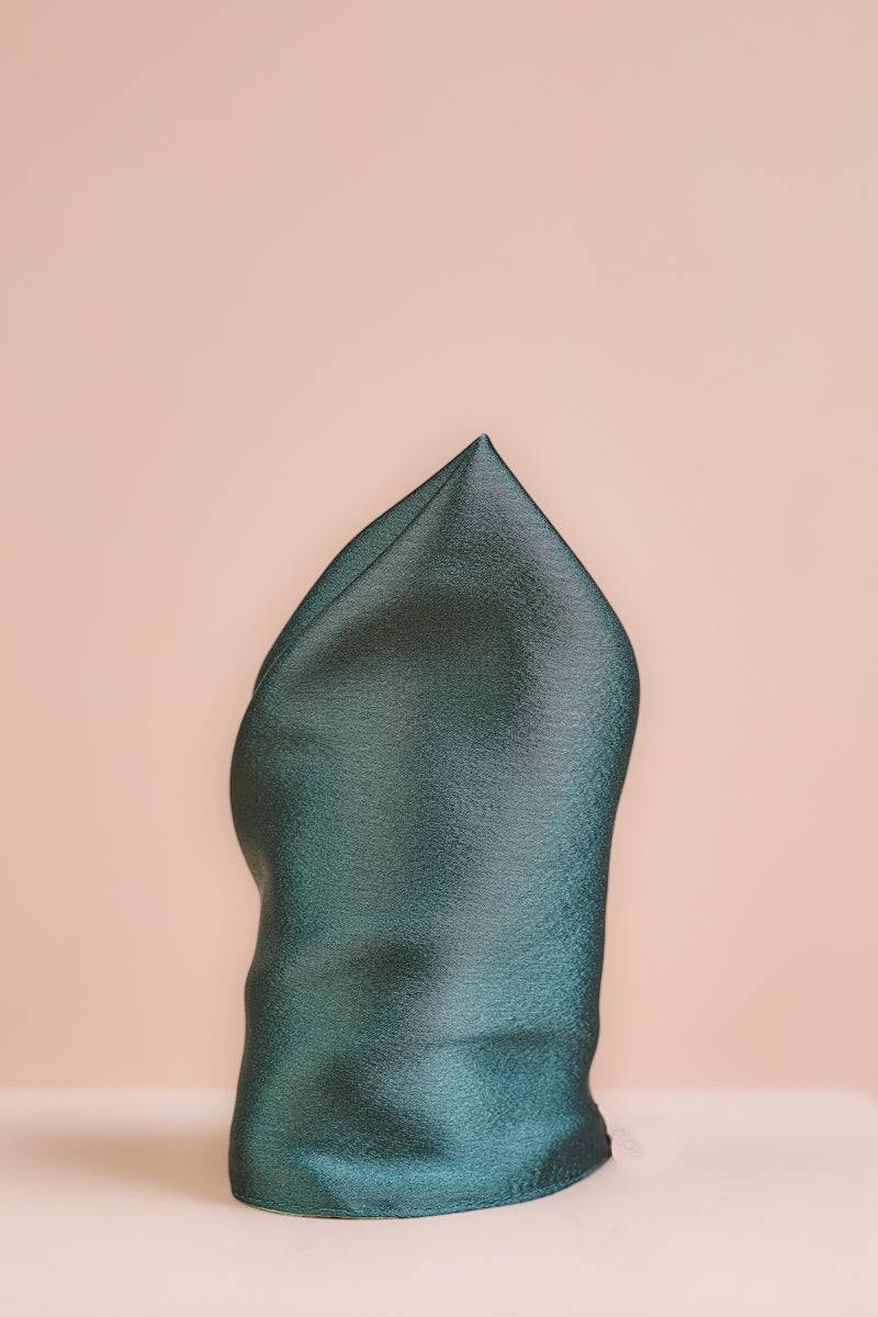 Dark Green Classic Pocket Square