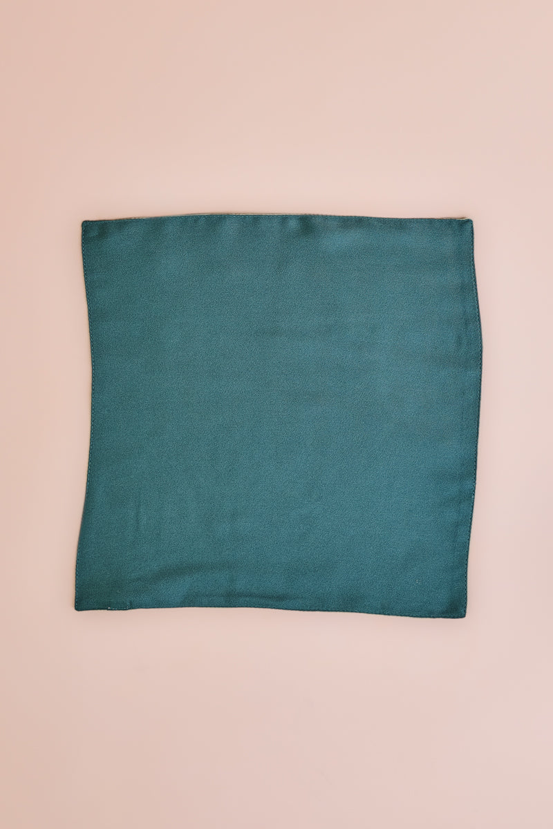 Dark Green Classic Pocket Square