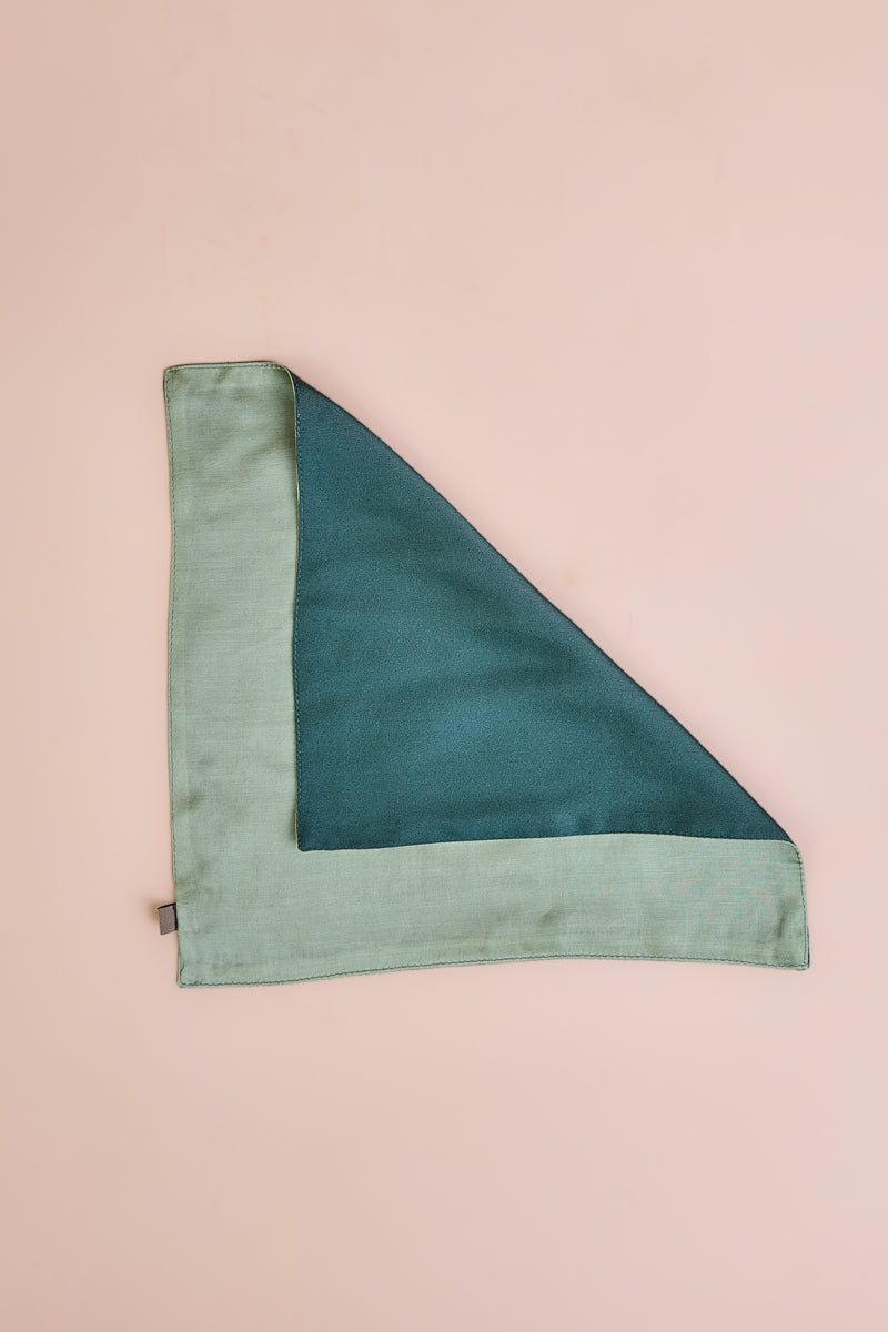 Dark Green Classic Pocket Square