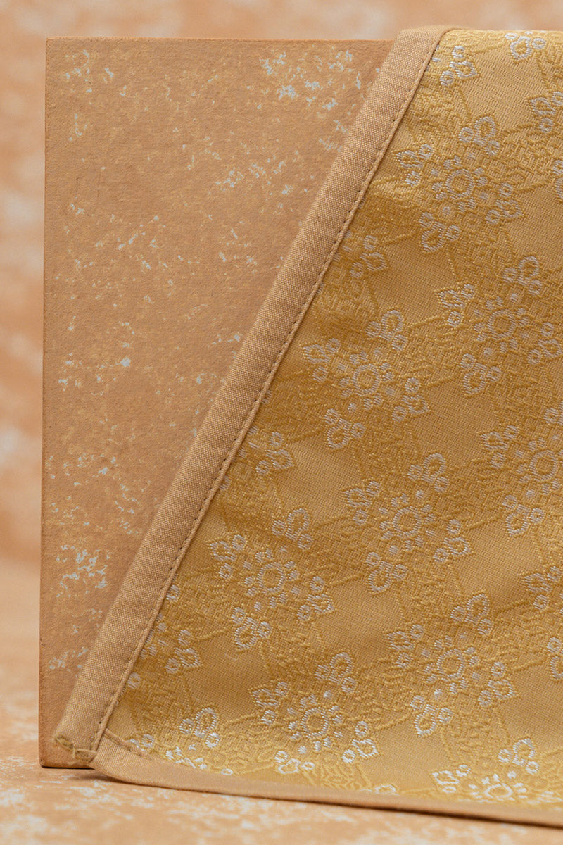 Gold Brocade Pocket Square