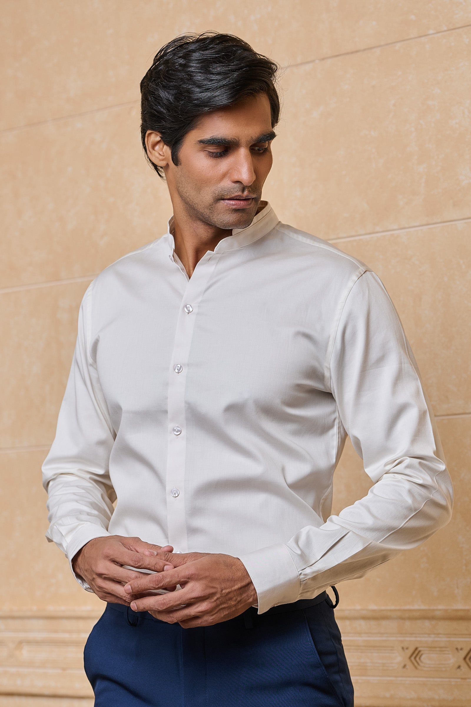 Solid Ivory Shirt