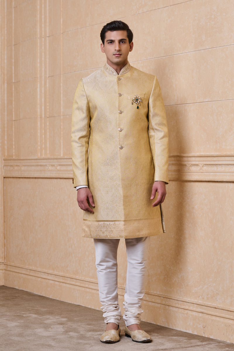 Gold Classic Sherwani