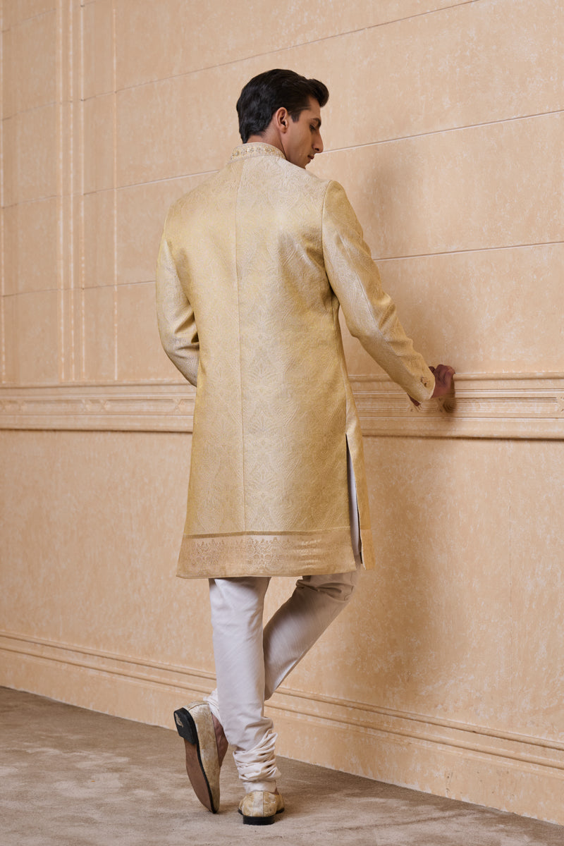 Gold Classic Sherwani