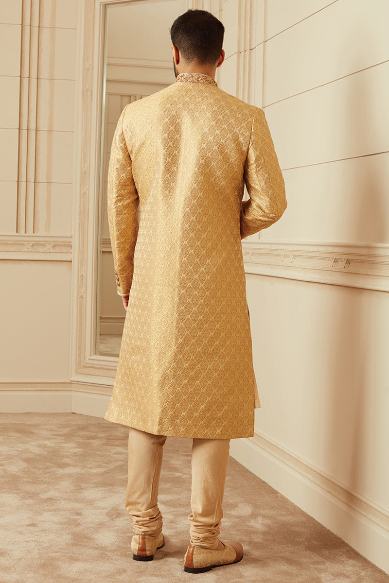 God Zari Brocade Sherwani