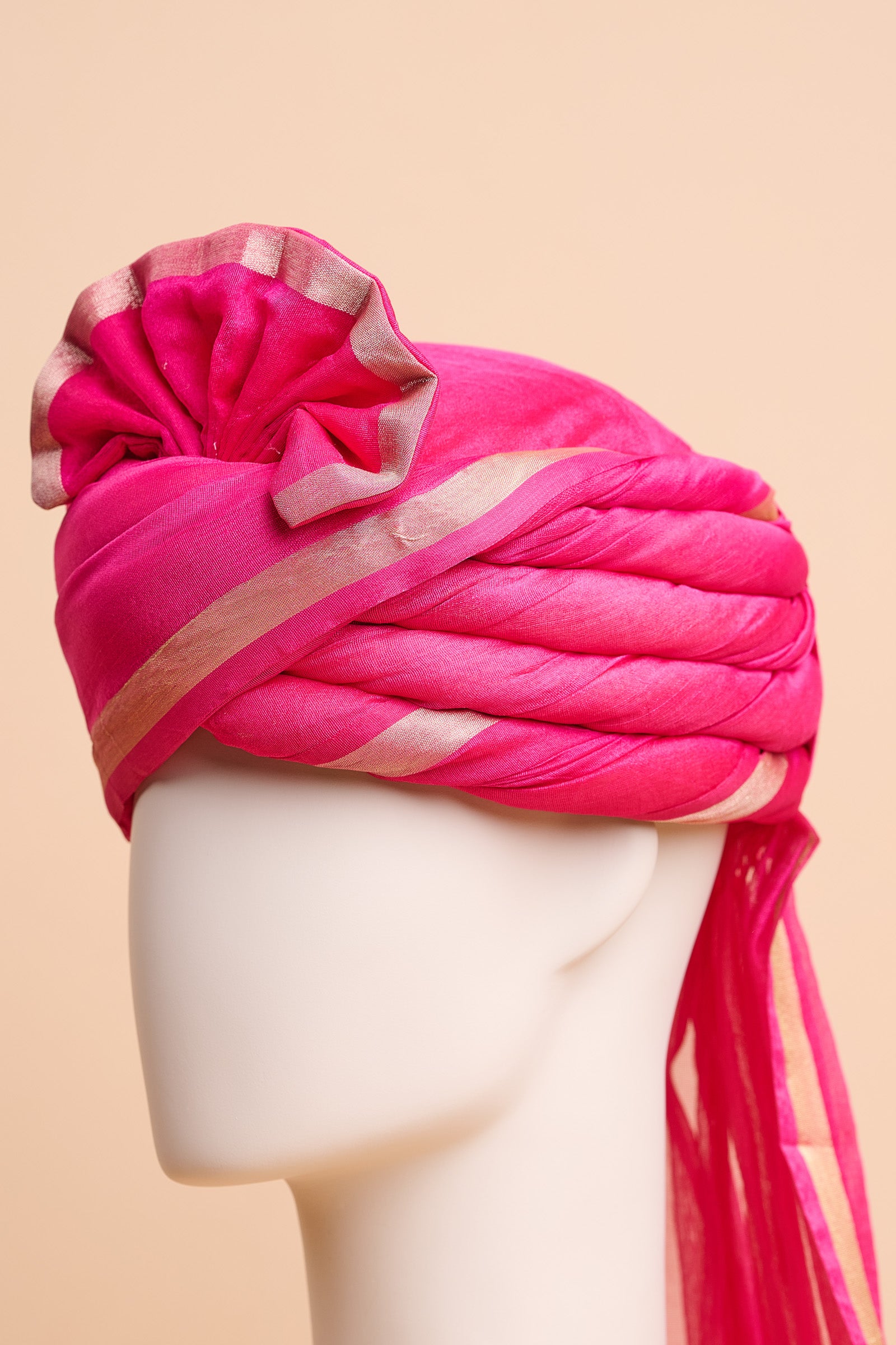 Magenta Silk Blend Safa