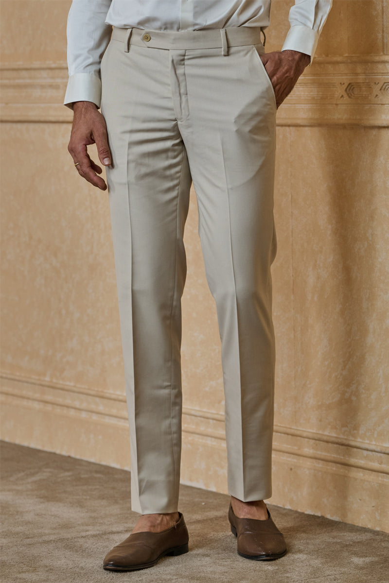 Beige Trouser